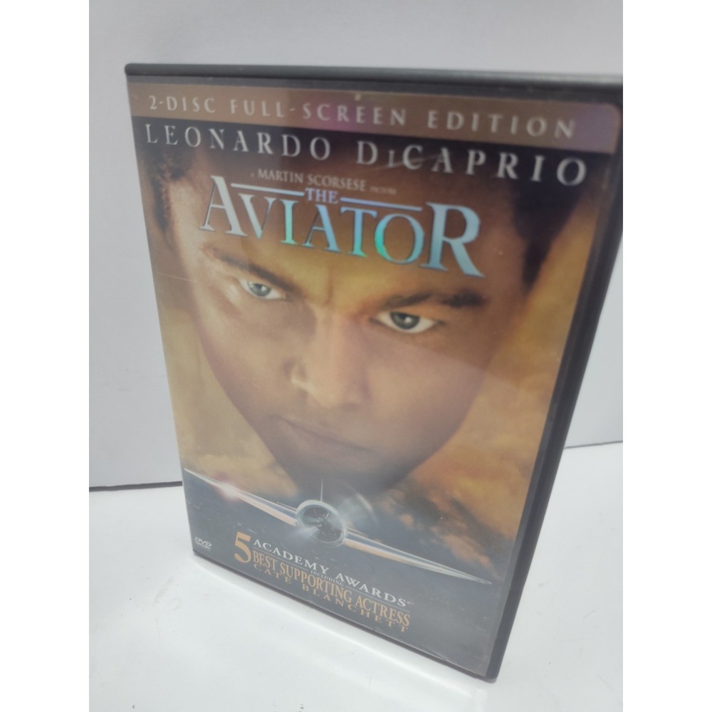 The Aviator Widescreen Edition 2 DVD SET MOVIE Leonardo DiCaprio, Cate Blanchett